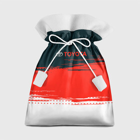 Подарочный 3D мешок с принтом [Toyota] Texture в Петрозаводске, 100% полиэстер | Размер: 29*39 см | auto | sport | texture | toyota | авто | автомобиль | бренд | спорт | текстура | тойота