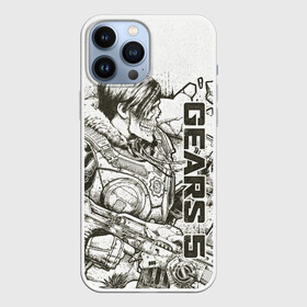 Чехол для iPhone 13 Pro Max с принтом Gears 5 (Gears of War)  Кейт Диаз в Петрозаводске,  |  | gears 5 | gears of war | винтовка лансер | игры | кейт диаз | череп | шестнрёнка