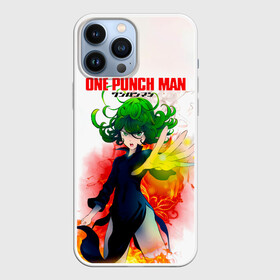 Чехол для iPhone 13 Pro Max с принтом Тацумаки One Punch Man в Петрозаводске,  |  | one punch man | one punchman | onepunchman | senritsu no tatsumaki | tatsumaki | аниме | ван панч мен | ванпанчмен | манга | тацумаки | торнадо | торнадо ужаса | ужасная торнадо | человек одинудар | человек одного удара