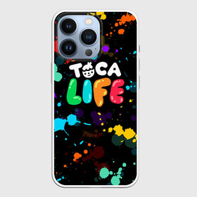 Чехол для iPhone 13 Pro с принтом TOCA BOCA RAINBOW PAINTS | ТОКА БОКА РАДУЖНЫЕ КРАСКИ в Петрозаводске,  |  | colors | digital toys | gamer | games | helicopter taxi | paints | pets | rainbow | toca boca | toca hair salon | toca kitchen | toca life | toca life city | toca life worl | toca tea party | video games | брызги | игры | краски | радуга