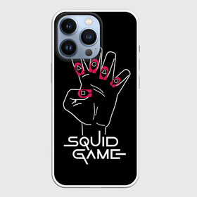 Чехол для iPhone 13 Pro с принтом Hand of player 001 в Петрозаводске,  |  | action adventure | fingernail guards | hand | manicure | south korean | squid game | survival | thriller | web series | веб сериал | выживание | игра в кальмара | маникюр | ногти стражники | приключенческий боевик | рука | триллер | ю