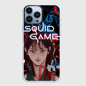 Чехол для iPhone 13 Pro Max с принтом 067 Squid game в Петрозаводске,  |  | Тематика изображения на принте: 067 squid game | 067 игра в кальмара | squid game | игра в кальмара | персонажи игра в кальмара