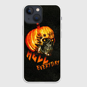 Чехол для iPhone 13 mini с принтом Helloween   череп тыква  scull pumkin в Петрозаводске,  |  | helloween | pumpkin | scull | праздник | праздникхеллоин | тыква | хелловин | холоуин | череп