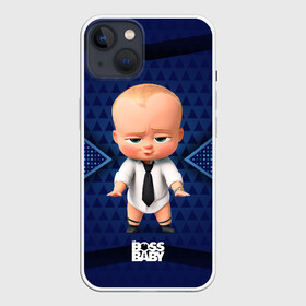 Чехол для iPhone 13 с принтом Стильный босс молокосос в Петрозаводске,  |  | baby | boss | boss baby | босс | босс молокосос | маленький босс | малыш | мальчик | молокосос | ребенок