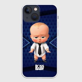 Чехол для iPhone 13 mini с принтом Стильный босс молокосос в Петрозаводске,  |  | baby | boss | boss baby | босс | босс молокосос | маленький босс | малыш | мальчик | молокосос | ребенок