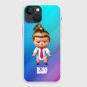 Чехол для iPhone 13 mini с принтом Boss baby girl в Петрозаводске,  |  | baby | boss | boss baby | босс | босс молокосос | маленький босс | малыш | мальчик | молокосос | ребенок