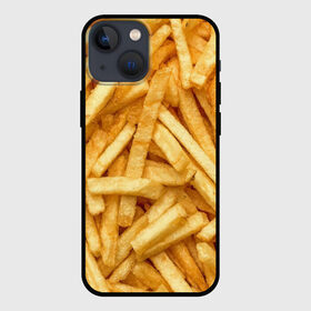 Чехол для iPhone 13 mini с принтом Картошка фри Фастфуд в Петрозаводске,  |  | potato | деревенская картошка | жареная картошка | картофель | картошка | картошка фри | фри