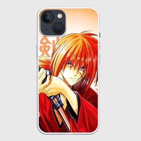 Чехол для iPhone 13 с принтом Химура   Бродяга Кэнсин в Петрозаводске,  |  | rk | ruroken | rurouni kenshin | samurai x | аниме | бродяга кэнсин | манга | самурай икс | химура