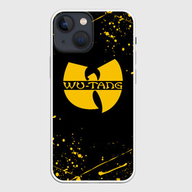 Чехол для iPhone 13 mini с принтом WU TANG CLAN БРЫЗГИ КРАСОК в Петрозаводске,  |  | wu tang | wu tang clan | wu tang logo | wutang clan | ву танг | ву танг клан | ву танг лого