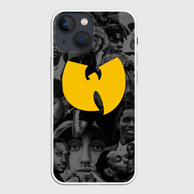 Чехол для iPhone 13 mini с принтом WU TANG CLAN ЛЕГЕНДЫ РЕПА в Петрозаводске,  |  | wu tang | wu tang clan | wu tang logo | wutang clan | ву танг | ву танг клан | ву танг лого