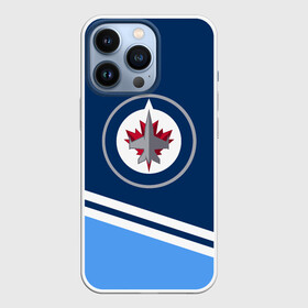 Чехол для iPhone 13 Pro с принтом Виннипег Джетс в Петрозаводске,  |  | canada | hockey | jets | nhl | winnipeg | winnipeg jets | виннипег | виннипег джетс | джетс | канада | нхл | хоккей