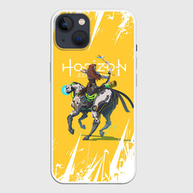 Чехол для iPhone 13 с принтом HORIZON ZERO DAWN | ALOY в Петрозаводске,  |  | games | horizon forbidden west | hunt | nextgen | playstation 5 | ps5 | zero dawn | горизон | горизонт | горизонт нулевой рассвет | запретный запад | игры | некстген | нулевой рассвет | плейстейшен 5 | пс5