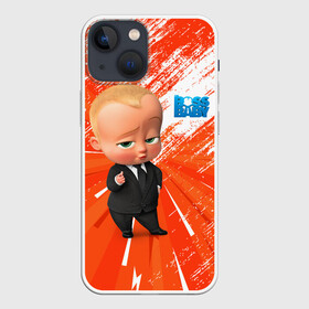 Чехол для iPhone 13 mini с принтом Босс Молокосос   Boss Baby в Петрозаводске,  |  | baby | babycorp | boss | босс | бэбикорп | молокосос | темплтон