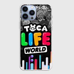 Чехол для iPhone 13 Pro Max с принтом TOCA LIFE WORLD   ТОКА ЛАЙФ ВОРЛД   ГРАДИЕНТ в Петрозаводске,  |  | gradient | leon | nari | rita | toca life | toca life world | zeke | градиент | зик | леон | нари | полосы | разноцветный | рита | тока лайф ворлд | цветной