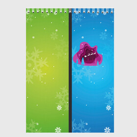 Скетчбук с принтом Цветное рождество Snowflake в Петрозаводске, 100% бумага
 | 48 листов, плотность листов — 100 г/м2, плотность картонной обложки — 250 г/м2. Листы скреплены сверху удобной пружинной спиралью | bright colors | christmas | holiday | new year | popular print | reindeer | santa claus | sleigh | snowflake | snowman | top | trend | в топе | дед мороз | новый год | олени | популярный принт | праздник | рождество | сани | санта клаус | снеговик | снежи