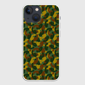 Чехол для iPhone 13 mini с принтом Бесстыдник (камуфляж) в Петрозаводске,  |  | Тематика изображения на принте: camouflage | love | military | playboy | для влюбленных | камуфляж | любовь | милитари | писюн | плейбой | половой орган | прикол | ст