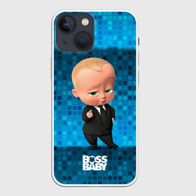 Чехол для iPhone 13 mini с принтом Серьезный Босс молокосос в Петрозаводске,  |  | baby | boss | boss baby | босс | босс молокосос | маленький босс | малыш | мальчик | молокосос | ребенок