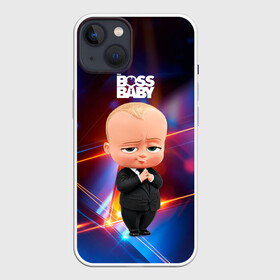 Чехол для iPhone 13 с принтом Босс молокосос (деловой стиль) в Петрозаводске,  |  | baby | boss | boss baby | босс | босс молокосос | маленький босс | малыш | мальчик | молокосос | ребенок