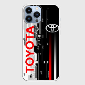 Чехол для iPhone 13 Pro Max с принтом TOYOTA SORT   TOYOTA TECHNO в Петрозаводске,  |  | Тематика изображения на принте: camry | corolla | cyber | race | sport | techno | toyota | авто | автомобиль | камри | кибер | корола | красный | спорт | техно | тойота