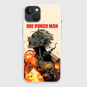 Чехол для iPhone 13 с принтом Разрушение Геноса One Punch Man в Петрозаводске,  |  | genos | genoсide | jenosu | one punch man | one punchman | onepunchman | oni saibogu | аниме | ван панч мен | ванпанчмен | генос | кибердемон | кибернетическое тело | манга | сильнейший человек | человек одинудар | человек одного удара