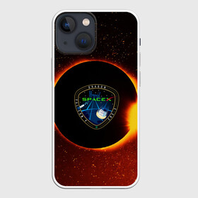 Чехол для iPhone 13 mini с принтом SPACE X сингулярность в Петрозаводске,  |  | астрономия | галактика | горизонтсобытий | илонмаск | космос | марс | ракета | сингулярность | чёрнаядыра