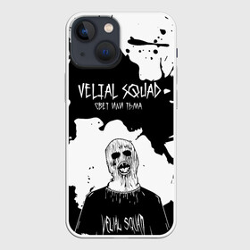 Чехол для iPhone 13 mini с принтом Velial Squad свет или тьма, в Петрозаводске,  |  | pharaoh | velial | velial squad | velialsquad | велиал сквад | глубина | реакция | рэп
