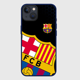 Чехол для iPhone 13 с принтом FC BARCELONA LOGOBOMBING ФИРМЕННЫЕ ЦВЕТА в Петрозаводске,  |  | barca | barcelona | fc barca | барка | барселона