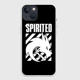 Чехол для iPhone 13 с принтом TEAM SPIRIT OFF LINE STYLE в Петрозаводске,  |  | Тематика изображения на принте: collapse | cs go | cyber | cybersport | dota 2 | dragon | hearthstone | miposhka | mira | russia | spirit | spirited | team spirit | the international | torontotokyo | ts | yatoro | дракон | кибер | киберспорт | киберспортсмен | кс го | россия |