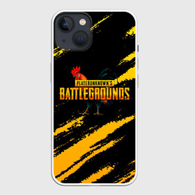 Чехол для iPhone 13 с принтом Playerunknowns Battlegrounds: Петух. в Петрозаводске,  |  | battle royal | playerunknowns battlegrounds | pubg | пабг | пубг