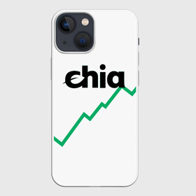 Чехол для iPhone 13 mini с принтом Криптовалюта Чиа в Петрозаводске,  |  | 2021 | 2022 | bitcoin | btc | chia | chia network | dogecoin | ethereum | ssd | xch | биткоин | в топе | в тренде | жёсткие диски | крипта | криптовалюта | майнинг | чиа