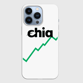 Чехол для iPhone 13 Pro с принтом Криптовалюта Чиа в Петрозаводске,  |  | 2021 | 2022 | bitcoin | btc | chia | chia network | dogecoin | ethereum | ssd | xch | биткоин | в топе | в тренде | жёсткие диски | крипта | криптовалюта | майнинг | чиа