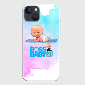 Чехол для iPhone 13 с принтом Маленький босс молокосос в Петрозаводске,  |  | baby | boss | boss baby | босс | босс молокосос | маленький босс | малыш | мальчик | молокосос | ребенок