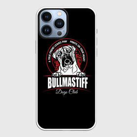 Чехол для iPhone 13 Pro Max с принтом Бульмастиф (Bullmastiff) в Петрозаводске,  |  | animal | bulldog | bullmastiff | dog | mastiff | бульдог | бульмастиф | год собаки | друг человека | животное | зверь | кинолог | мастиф | пёс | порода собак | собака бульмастиф | собаковод | сторожевая собака