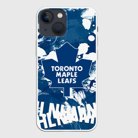 Чехол для iPhone 13 mini с принтом Торонто Мейпл Лифс, Toronto Maple Leafs в Петрозаводске,  |  | hockey | maple leafs | nhl | toronto | toronto maple leafs | usa | мейпл лифс | нхл | спорт | сша | торонто | торонто мейпл лифс | хоккей | шайба