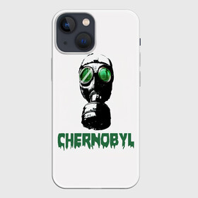 Чехол для iPhone 13 mini с принтом СИЗ chernobylite в Петрозаводске,  |  | chernobyl | game | stalker | игра | отчуждения | радиация | сталкер | чаэс | чернобль | чернобыль