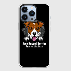 Чехол для iPhone 13 Pro с принтом Джек Рассел Терьер (Jack Russell Terrier) в Петрозаводске,  |  | animal | dog terrier | jack russell terrier | год собаки | джек рассел терьер | друг человека | животное | зверь | кинолог | охотничья собака | пёс | пёсик | собака джек рассел терьер | собаковод | терьер