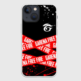 Чехол для iPhone 13 mini с принтом GARENA FREE FIRE RED OFF LINE STYLE в Петрозаводске,  |  | free fire | freefire | garena | garena free fire | гарена | гарена фри фаер | фри фаер | фрифаер