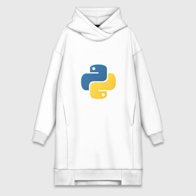 Платье-худи хлопок с принтом Python язык в Петрозаводске,  |  | python | кодинг | питон | программирование | программист