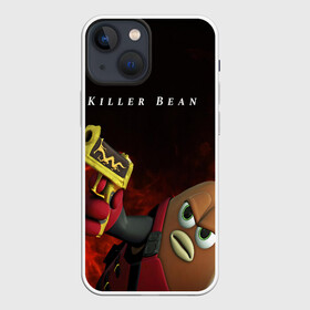 Чехол для iPhone 13 mini с принтом Убить Боба в Петрозаводске,  |  | killer bean | killer bean forever | бобтаун | кофейный боб