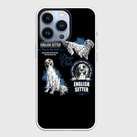 Чехол для iPhone 13 Pro с принтом Английский Сеттер (English Setter) в Петрозаводске,  |  | animal | dog | english setter | hunting dog | setter | английский сеттер | год собаки | друг человека | животное | зверь | кинолог | легавая | охотничья собака | пёс | порода собак | сеттер | собака