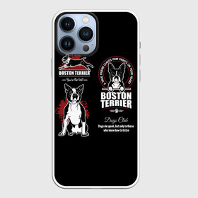Чехол для iPhone 13 Pro Max с принтом Бостон Терьер (Boston Terrier) в Петрозаводске,  |  | a | boston terrier | bull terrier | bulldog | dog | terrier | бостон терьер | бостонский терьер | бульдог | бультерьер | год собаки | друг человека | животное | зверь | ищейка | кинолог | кость | пёс | собака бостон терьер