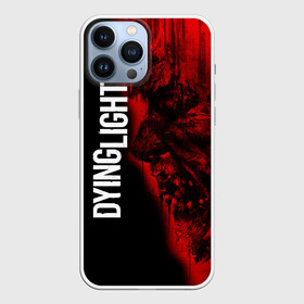 Чехол для iPhone 13 Pro Max с принтом DYING LIGHT RED ZOMBIE FACE в Петрозаводске,  |  | apocalypsis | dying light | dying light 2 | dying light the following | haran | horror | kyle craig | monsters | survivor | zombie | апокалипсис | выживалка | даинг лайт | зомби | кайл крейн | монстры | харан