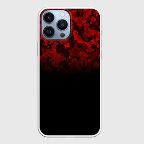 Чехол для iPhone 13 Pro Max с принтом BLACK RED CAMO | RED MILLITARY в Петрозаводске,  |  | Тематика изображения на принте: abstract | camo | camouflage | geometry | geometry stripes | military | texture | абстракция | геометрические полосы | геометрия | камо | камуфляж | милитари | текстура