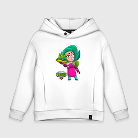 Детское худи Oversize хлопок с принтом LOLA BRAWLSTARS в Петрозаводске, френч-терри — 70% хлопок, 30% полиэстер. Мягкий теплый начес внутри —100% хлопок | боковые карманы, эластичные манжеты и нижняя кромка, капюшон на магнитной кнопке | brawl | brawl stars | brawlstars | lola | бравл | бравлстарс | лола | лоли | разрушитель