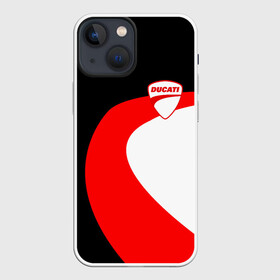 Чехол для iPhone 13 mini с принтом DUCATI LOGO STYLE DESIGN в Петрозаводске,  |  | ducati | italy | moto | motocycle | racing | sport | дукати | италия | мото | мотоспорт | мотоцикл | рейсинг | спорт