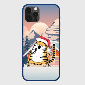 Чехол для iPhone 12 Pro Max с принтом Тигр поет песни в караоке в Петрозаводске, Силикон |  | Тематика изображения на принте: 2022 | год тигра | новый год | новый год 2022 | символ года | тигр | тигренок | тигрица | тигры