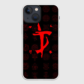 Чехол для iPhone 13 mini с принтом Символ палача рока | Doom в Петрозаводске,  |  | doom | doom eternal | doom slayer | rune | runes | runes doom | дум | палач рока | руна | руны | символ | символы