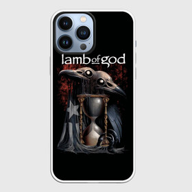 Чехол для iPhone 13 Pro Max с принтом Время уходит LOG в Петрозаводске,  |  | alternative | lamb of god | log | metall | music | rock | альтернатива | ламб оф гад | ламб оф год | металл | музыка | рок