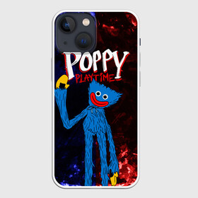 Чехол для iPhone 13 mini с принтом Poppy Playtime Huggy Wuggy в Петрозаводске,  |  | horror | huggy | huggy wuggy | monster | poppy playtime | монстр | поппи плейтайм | поппи плэйтайм | хагги | хагги вугги | хоррор игра