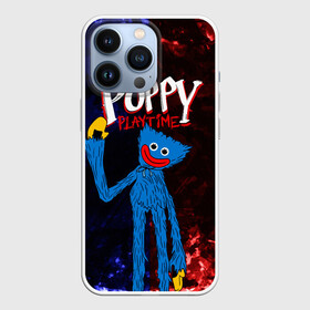 Чехол для iPhone 13 Pro с принтом Poppy Playtime Huggy Wuggy в Петрозаводске,  |  | horror | huggy | huggy wuggy | monster | poppy playtime | монстр | поппи плейтайм | поппи плэйтайм | хагги | хагги вугги | хоррор игра